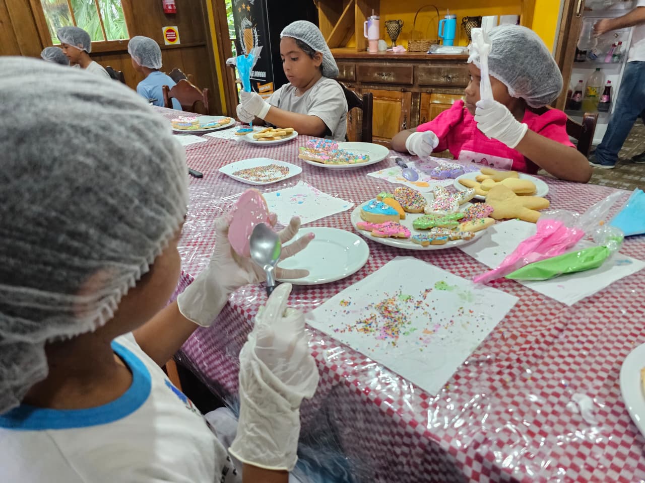 Integração e aprendizado marcam ação de Páscoa com crianças do Cras em Nova Veneza