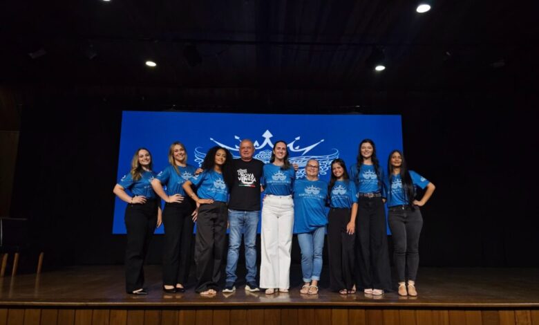 Nova Veneza apresenta candidatas à corte da Festa da Gastronomia 2026