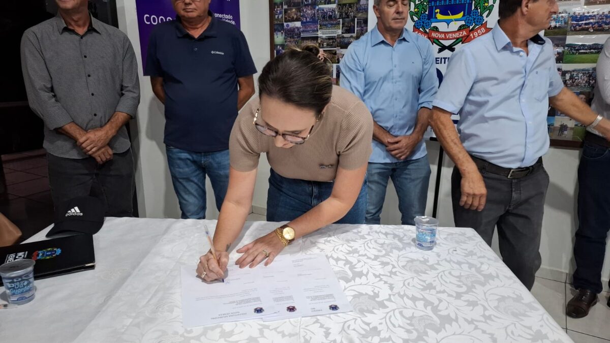 Nova Veneza investe mais de R$ 215 mil para ampliar abastecimento de água em São Bento Alto 3 Nova Veneza investe mais de R$ 215 mil para ampliar abastecimento de água em São Bento Alto