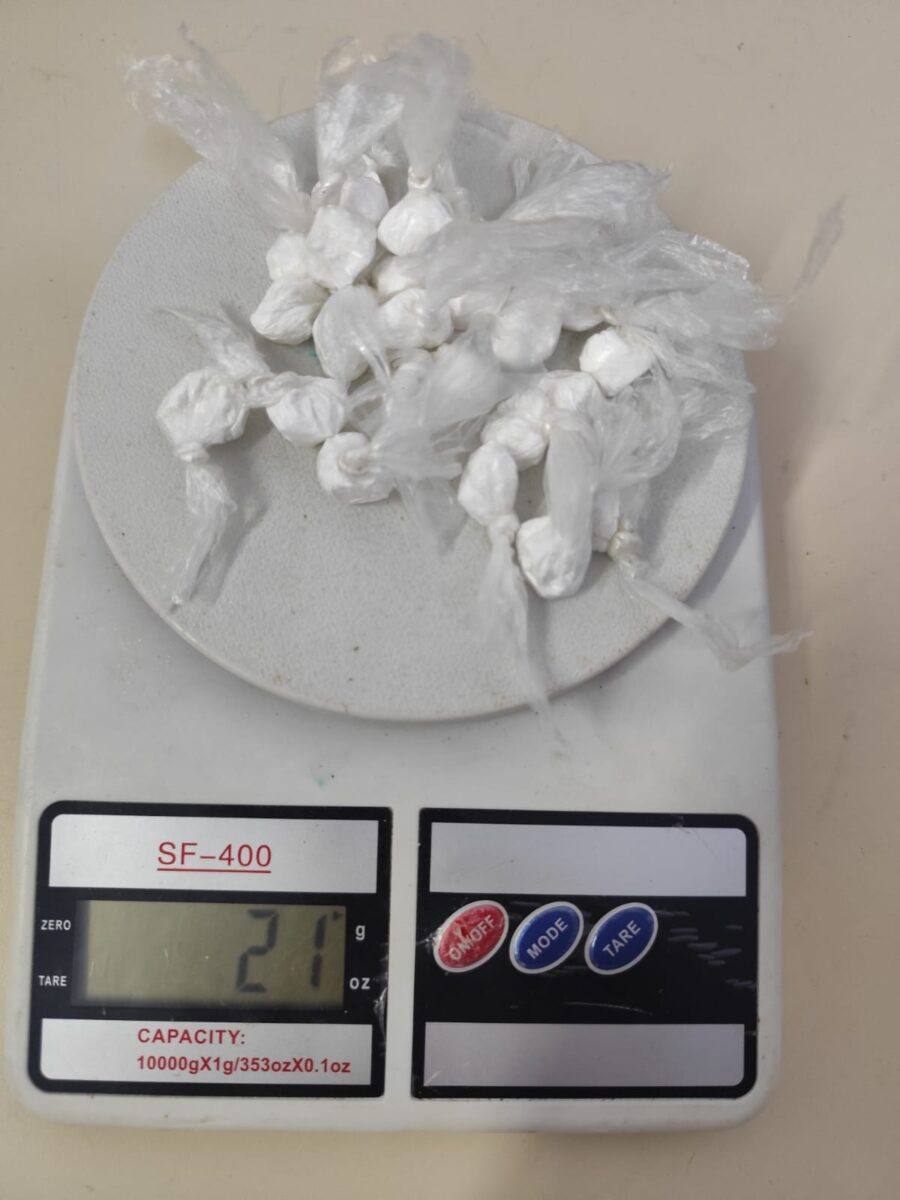 Homem é preso por tráfico de drogas após abordagem em Nova Veneza