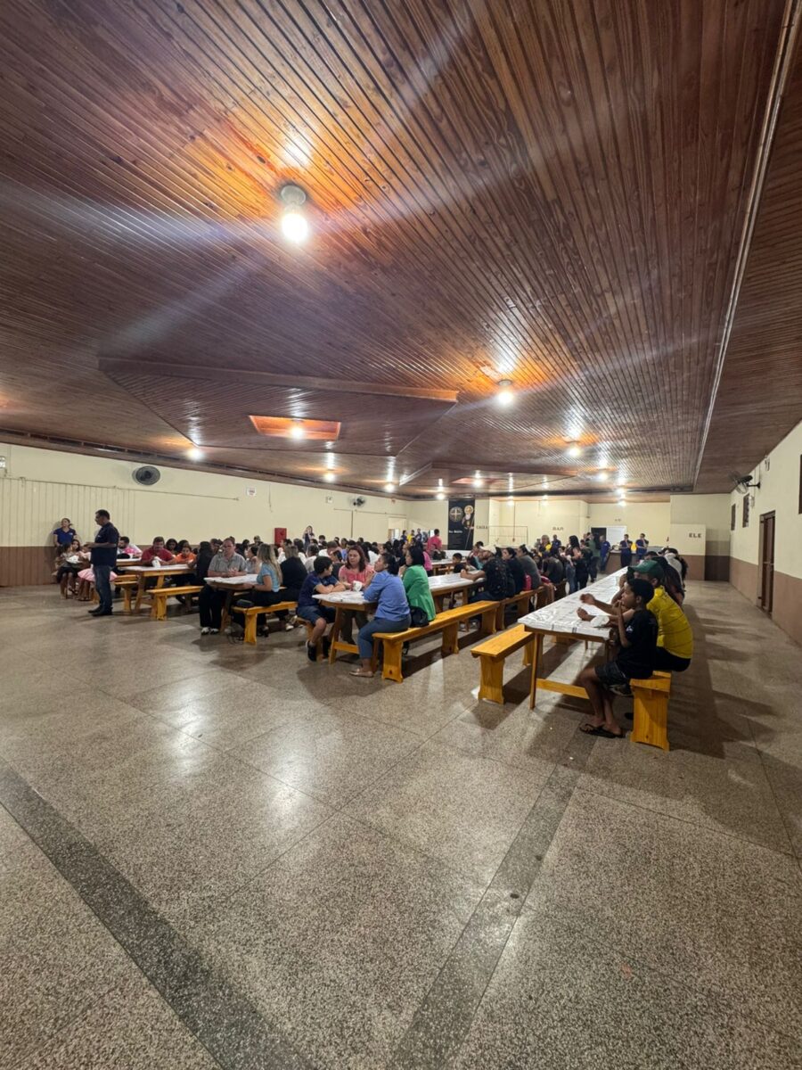 Acolhimento e convivência marcam jantar de Páscoa em Nova Veneza 3 Acolhimento e convivência marcam jantar de Páscoa em Nova Veneza