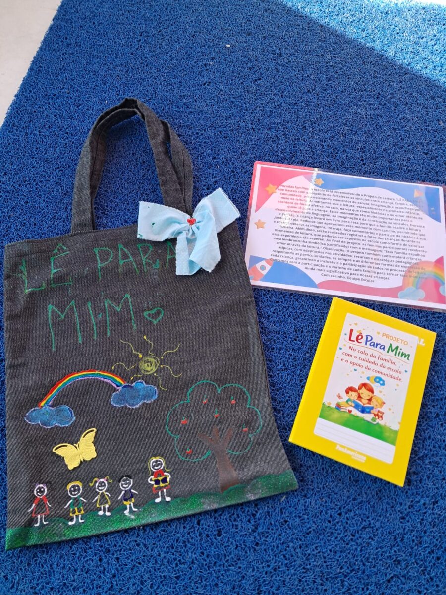 Lê para Mim: projeto incentiva hábito da leitura e leva momentos de afeto para alunos de Nova Veneza