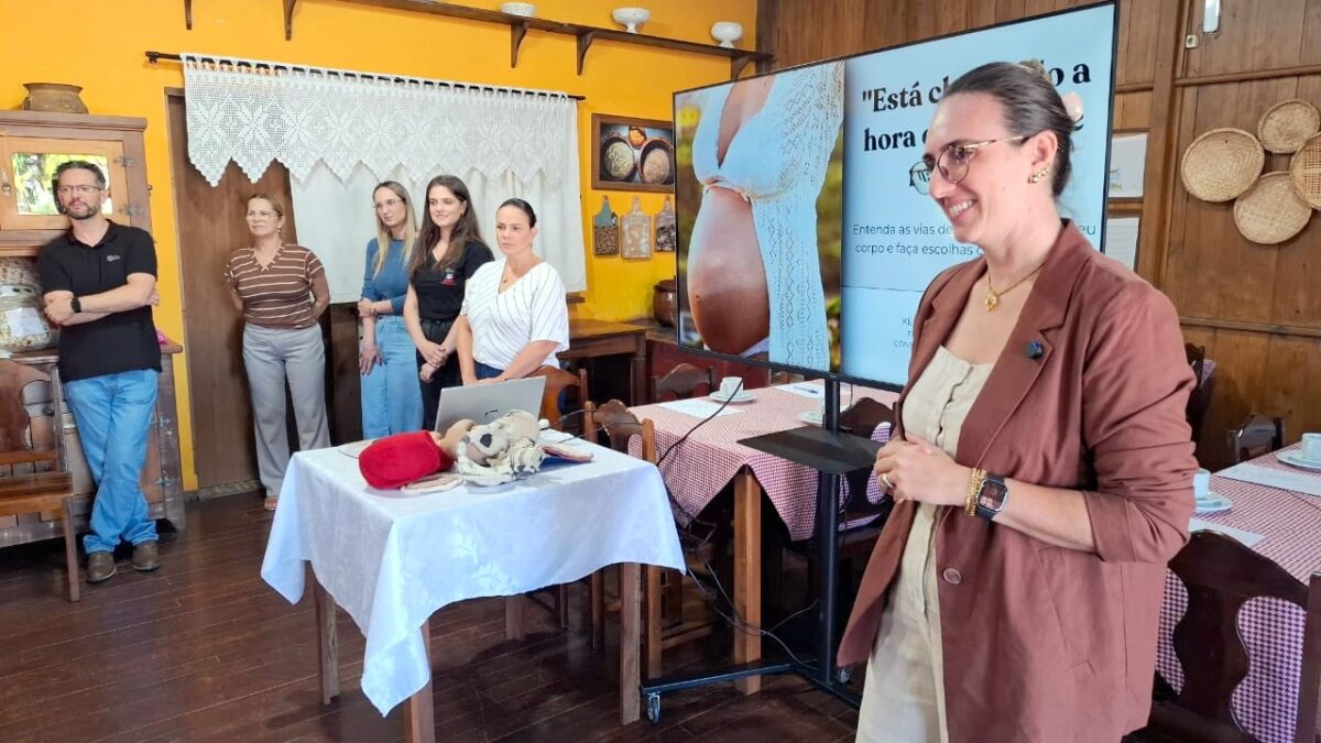 ‘Cuidar para Nascer Bem’: projeto que oferece apoio para gestantes é retomado em Nova Veneza