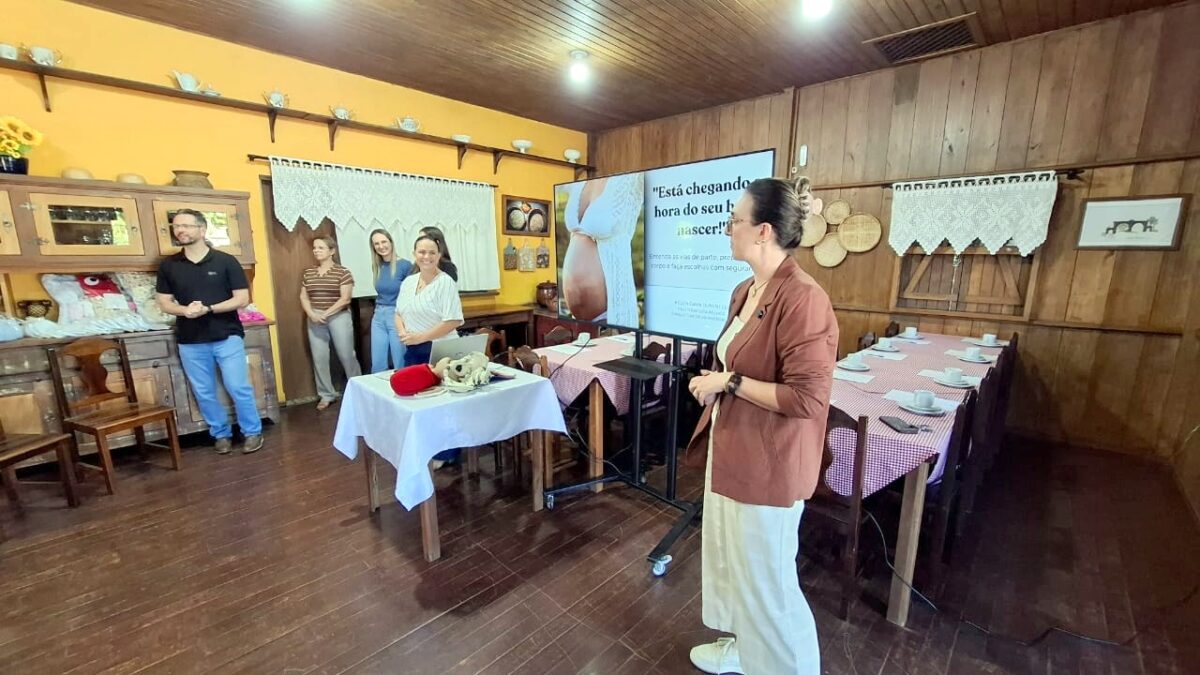 ‘Cuidar para Nascer Bem’: projeto que oferece apoio para gestantes é retomado em Nova Veneza