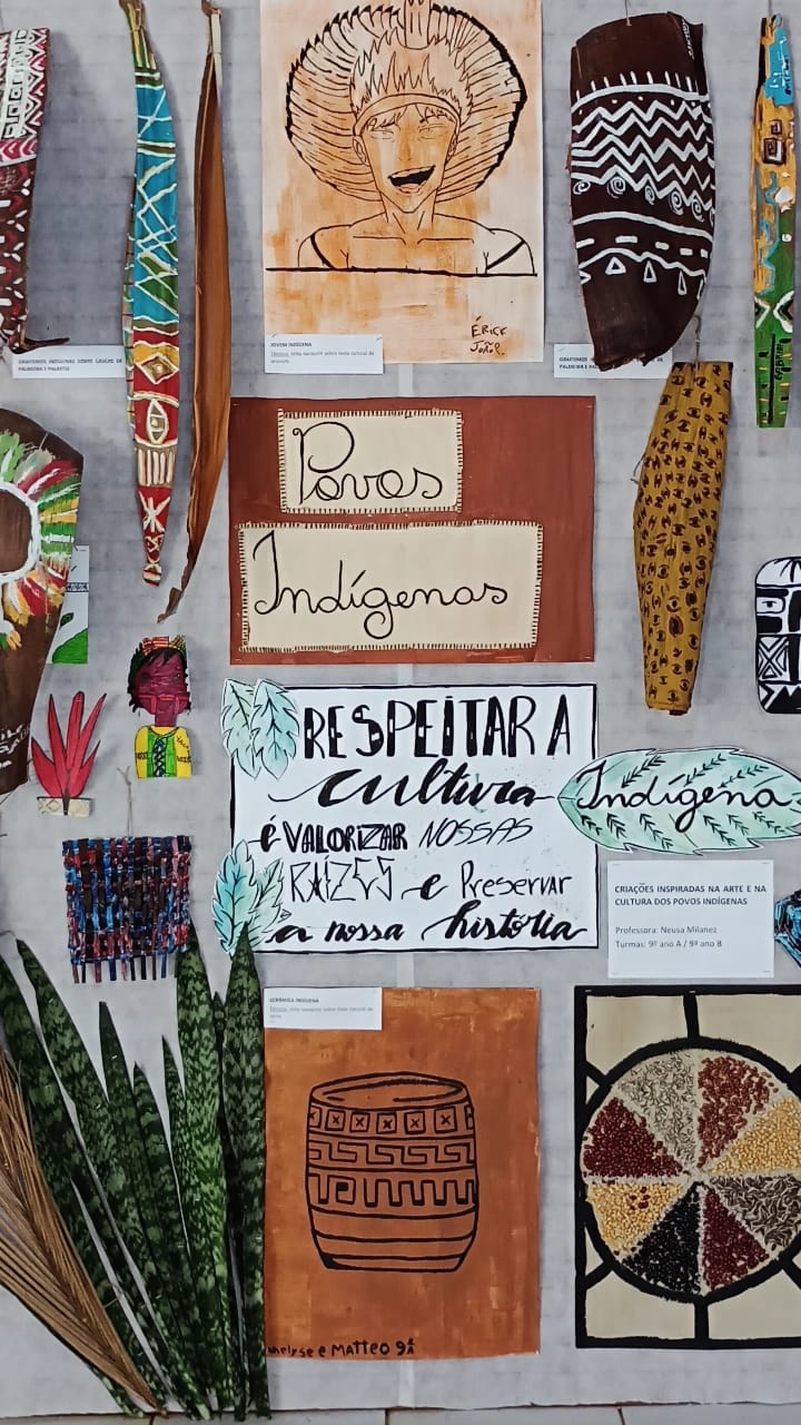 Dia do Índio: projetos artísticos valorizam cultura indígena em Nova Veneza