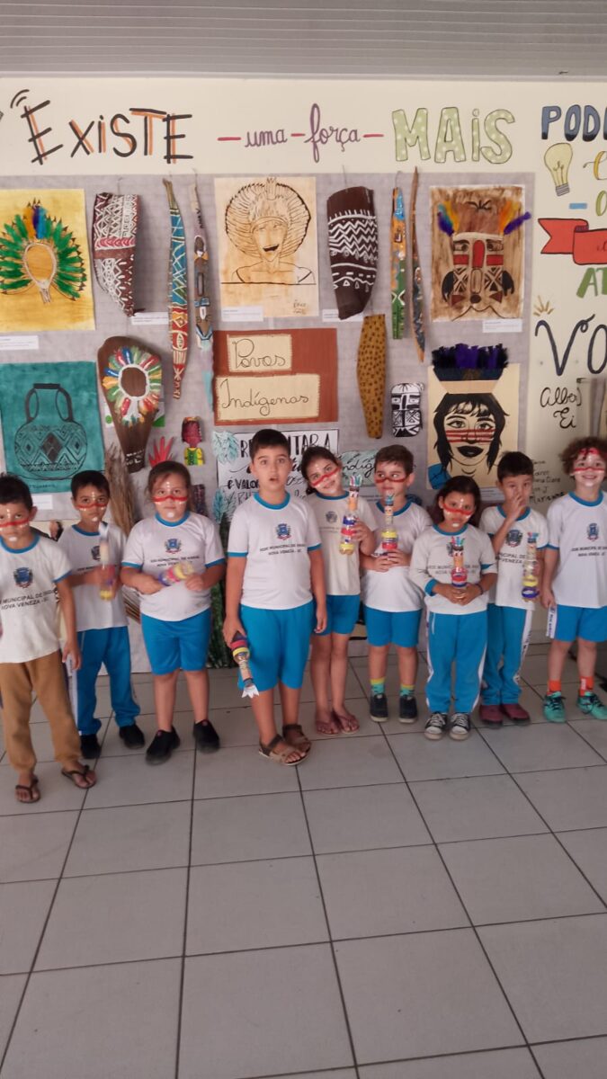 Dia do Índio: projetos artísticos valorizam cultura indígena em Nova Veneza