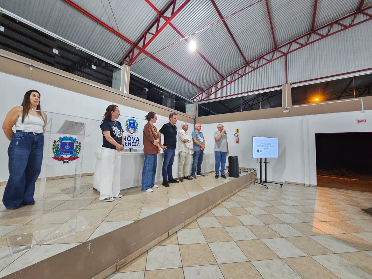 Nova Veneza autoriza obras de três praças e investe em lazer e qualidade de vida