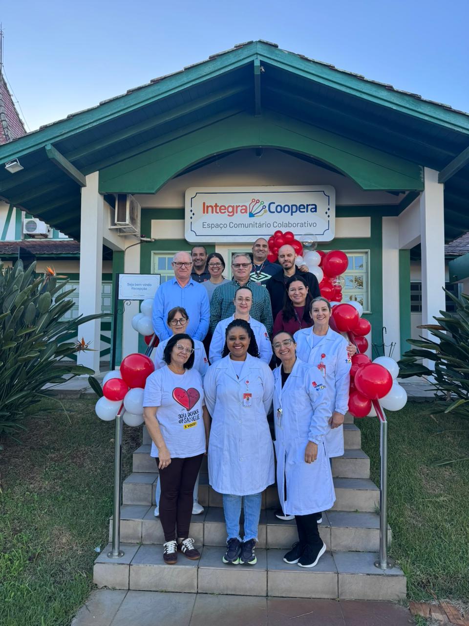 Coopera promove campanha de doação de sangue em Forquilhinha e mobiliza 103 doadores