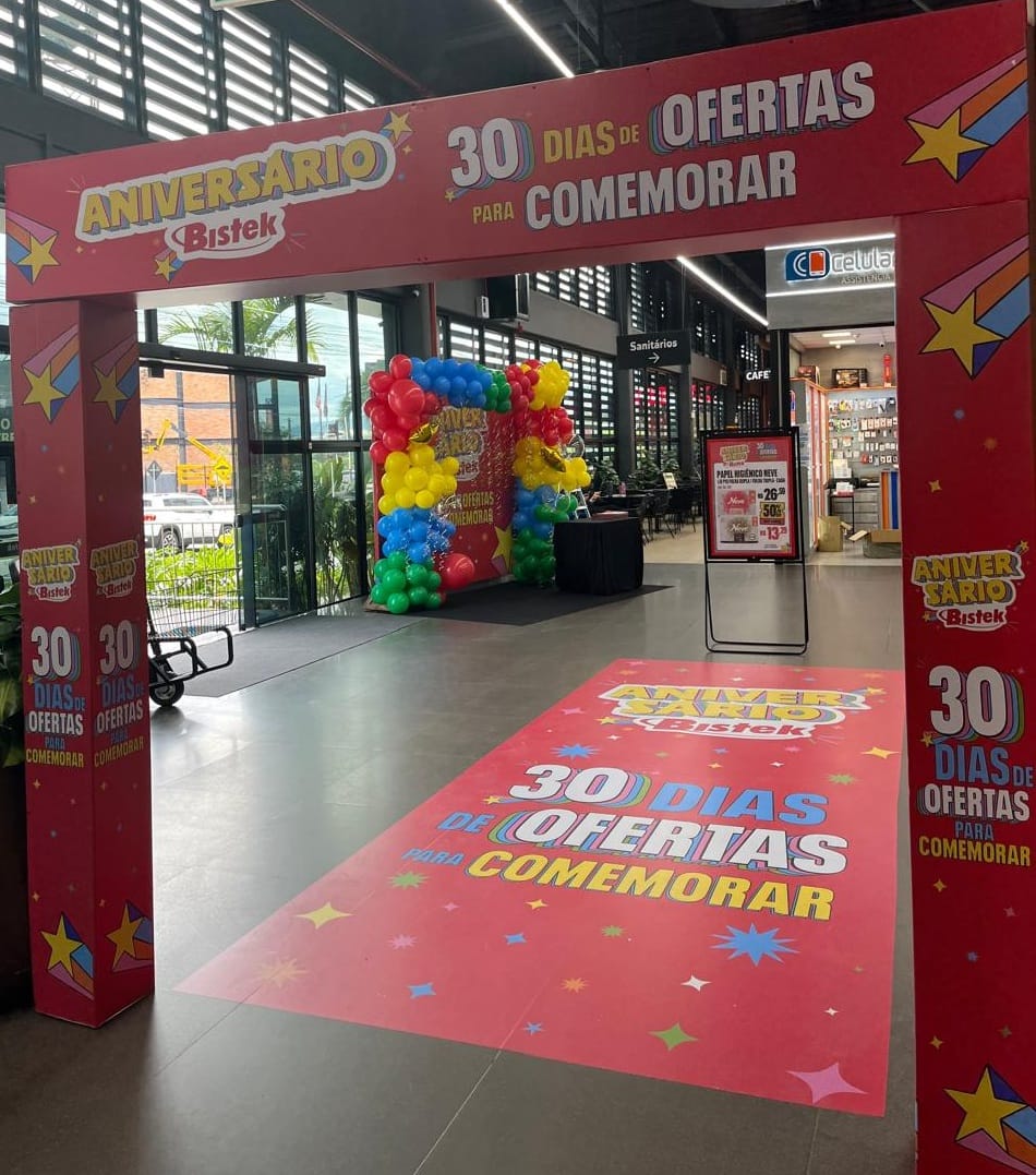 Bistek Supermercados completa 47 anos e lança campanha de aniversário 2 Bistek Supermercados completa 47 anos e lança campanha de aniversário