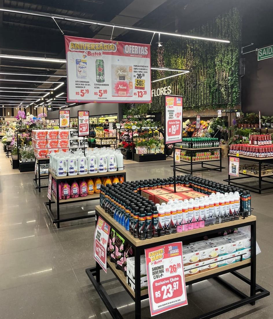 Bistek Supermercados completa 47 anos e lança campanha de aniversário 1 Bistek Supermercados completa 47 anos e lança campanha de aniversário