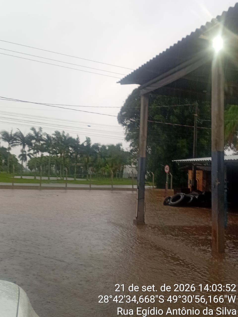 Chuva danifica sete pontes e causa alagamentos em Nova Veneza 6 Chuva danifica sete pontes e causa alagamentos em Nova Veneza