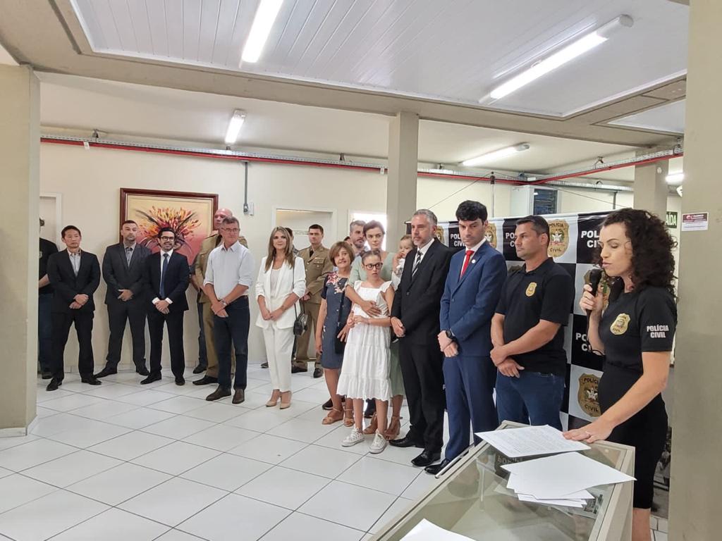 Delegado André Borges Milanese assume como Regional da Polícia Civil em Criciúma 3 Delegado André Borges Milanese assume como Regional da Polícia Civil em Criciúma