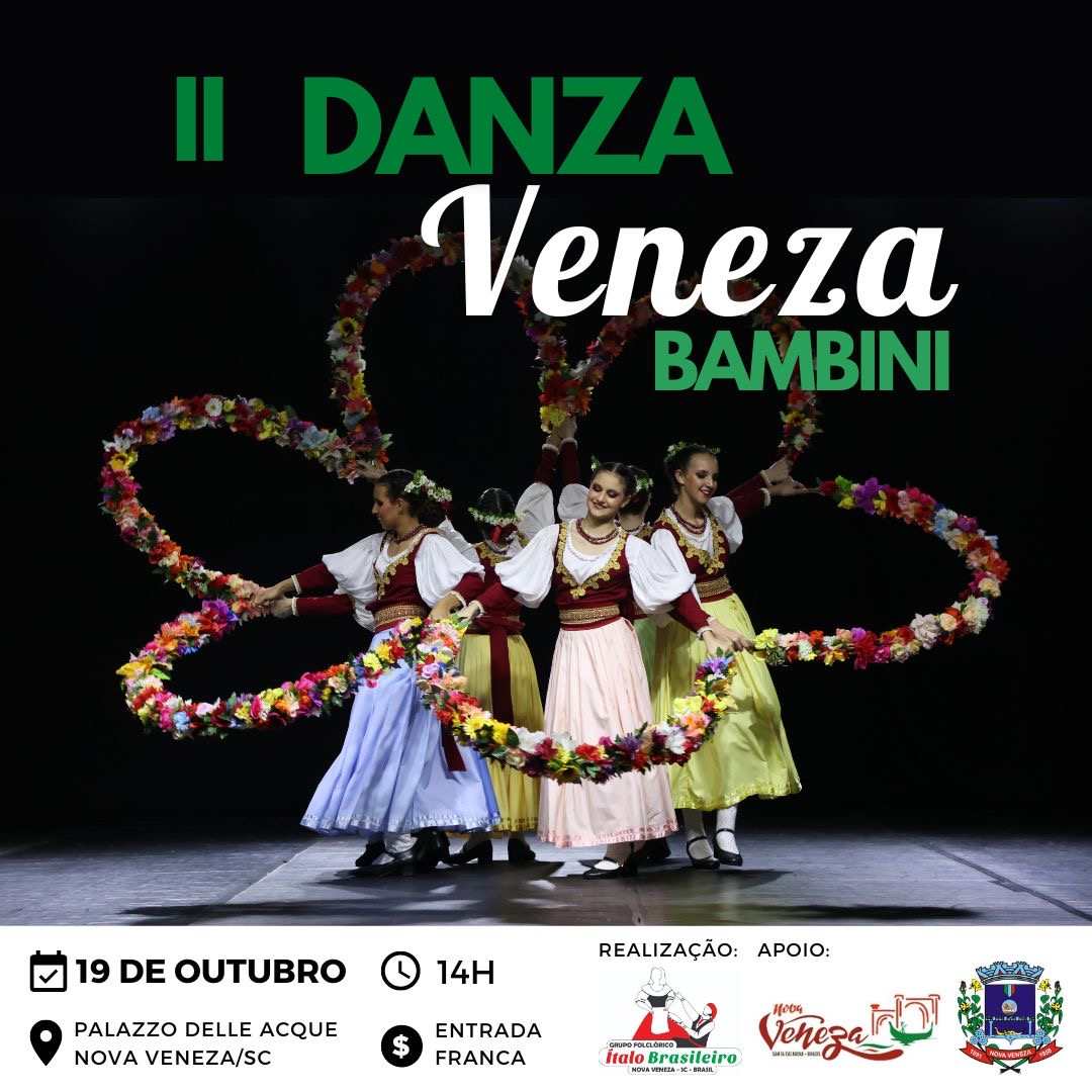 Danza Veneza será neste sábado 1 Danza Veneza será neste sábado