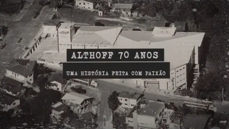 <strong>Althoff Supermercados comemora 70 anos de história com lançamento de documentário</strong>