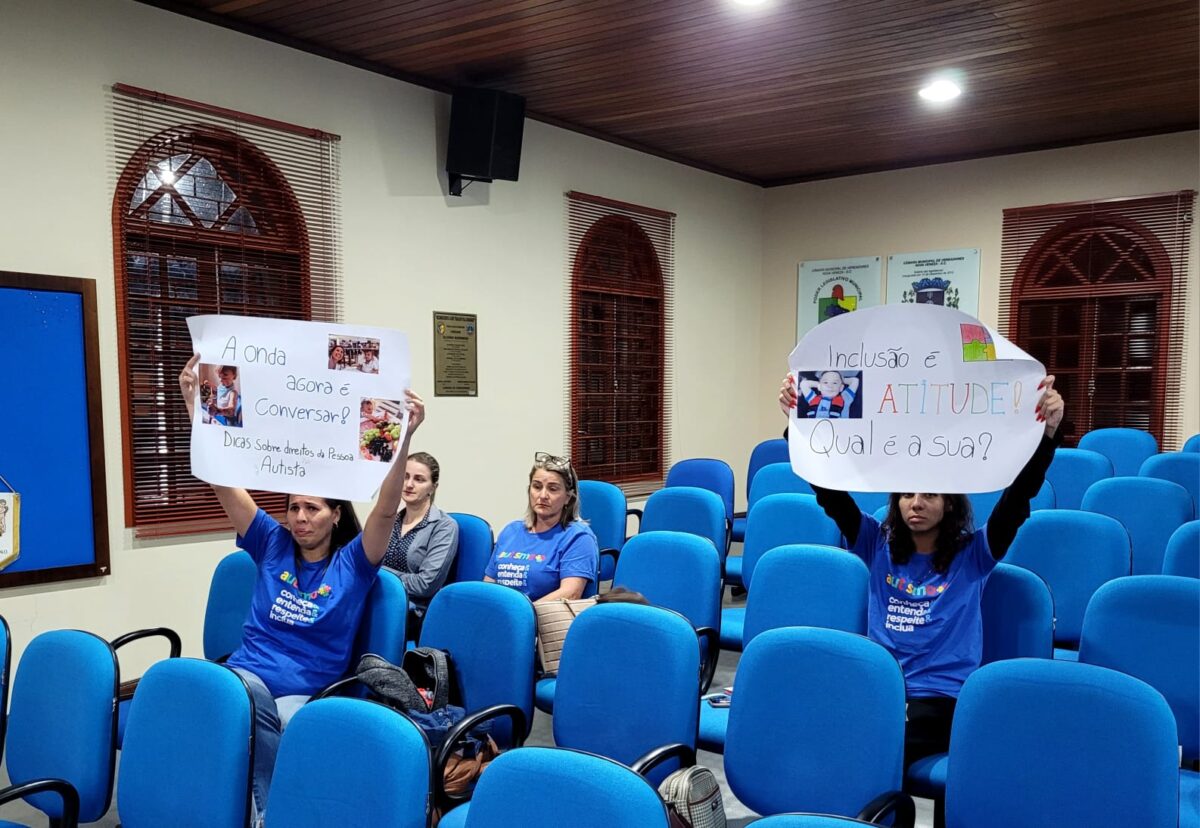 Câmara recebe conselheira nacional de autismo para conversar sobre o tema 1 Câmara recebe conselheira nacional de autismo para conversar sobre o tema