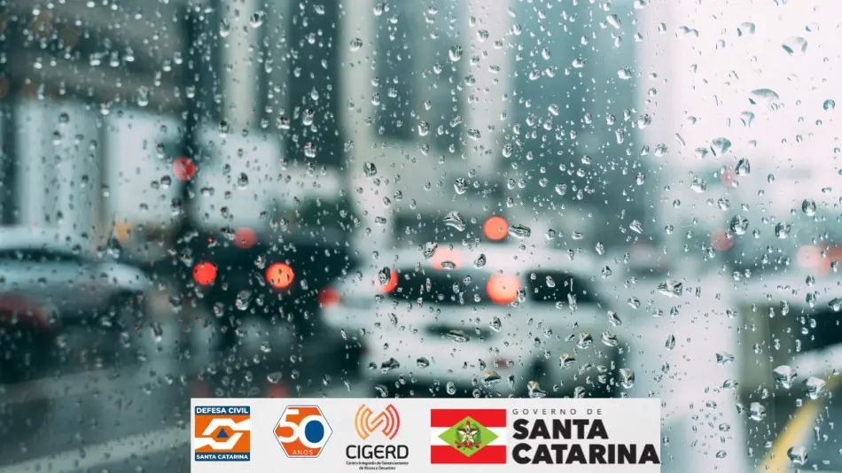Meteorologia prevê chuva para Santa Catarina no Feriadão da Semana Santa