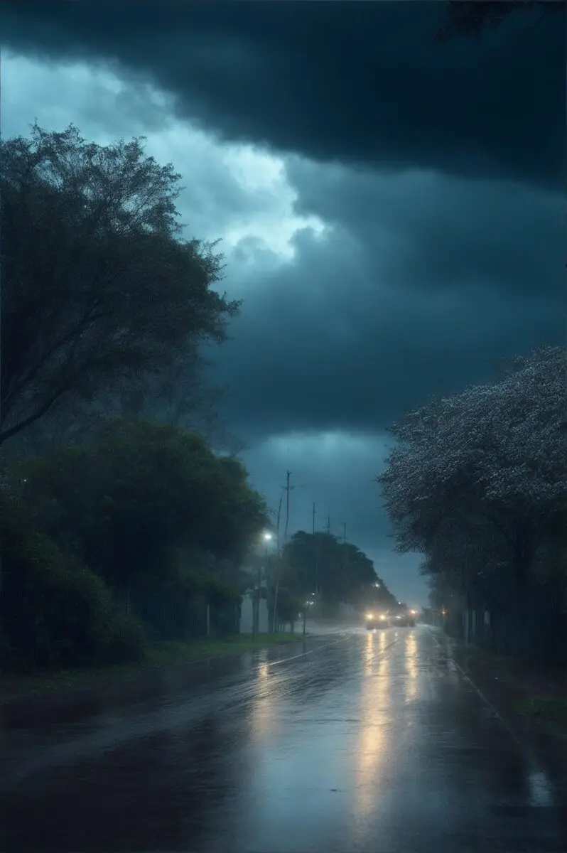 Temporal em Nova Veneza