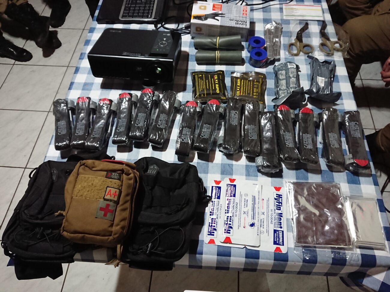 Policiais Militares de Nova Veneza realizam treinamento com o SAER Sul 36 Policiais Militares de Nova Veneza realizam treinamento com o SAER Sul