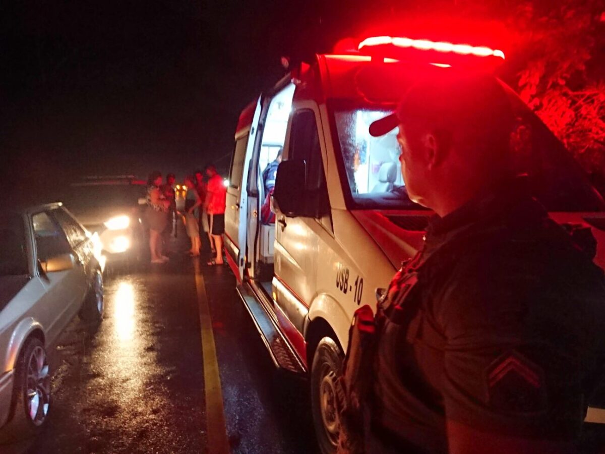 Motorista é preso logo após bater de frente com outro veículo em Nova Veneza 2 Motorista é preso logo após bater de frente com outro veículo em Nova Veneza