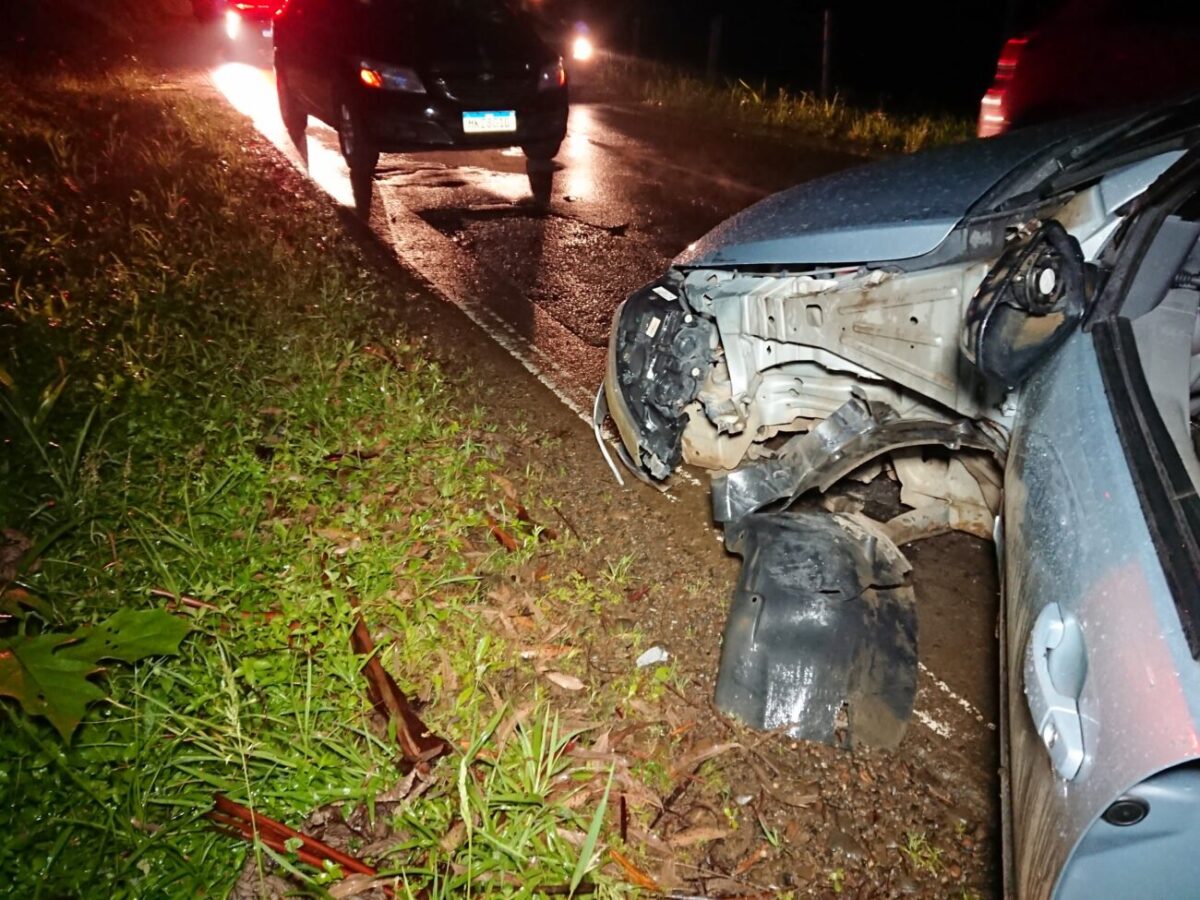 Motorista é preso logo após bater de frente com outro veículo em Nova Veneza 4 Motorista é preso logo após bater de frente com outro veículo em Nova Veneza