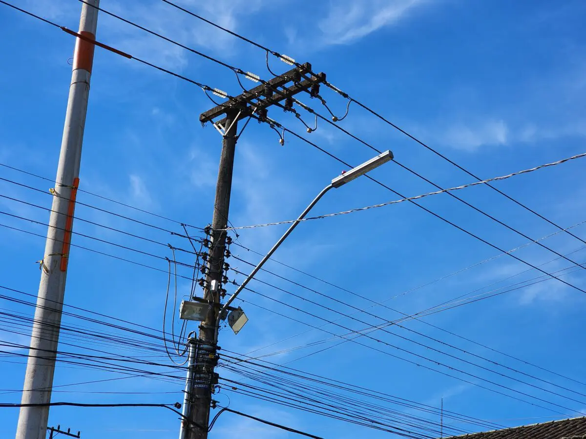 Rede de energia em Nova Veneza