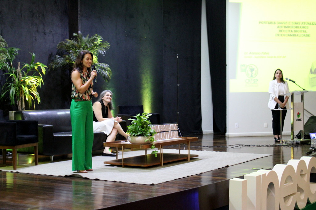 Conectando saberes: evento na Unesc aborda tópicos fundamentais para o cenário farmacêutico atual 2 Conectando saberes: evento na Unesc aborda tópicos fundamentais para o cenário farmacêutico atual