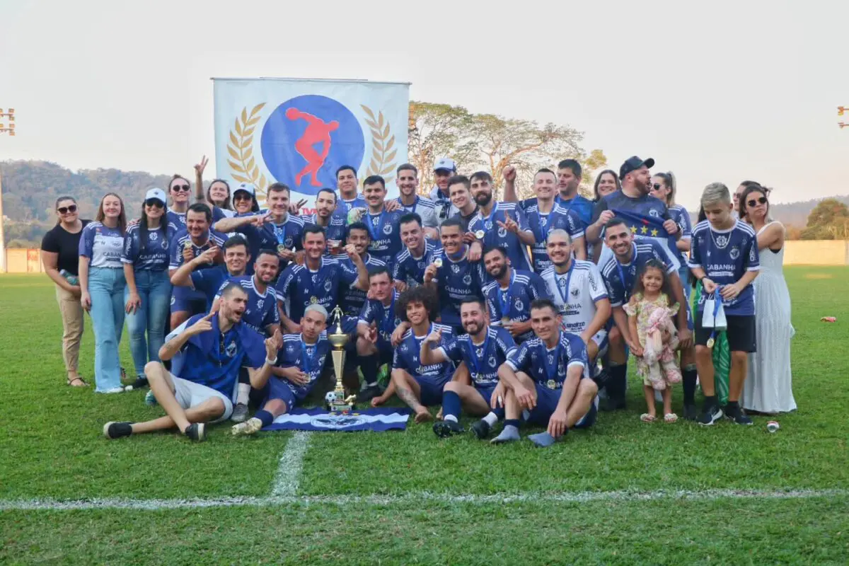 São Bento Alto é campeão do municipal de futebol de Nova Veneza