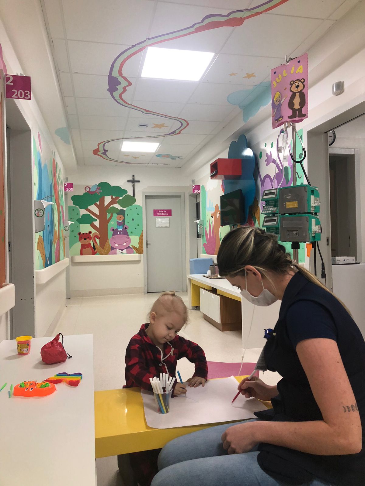HSJosé: quimioterapia personalizada traz mais leveza ao tratamento do câncer infantil 2 HSJosé: quimioterapia personalizada traz mais leveza ao tratamento do câncer infantil