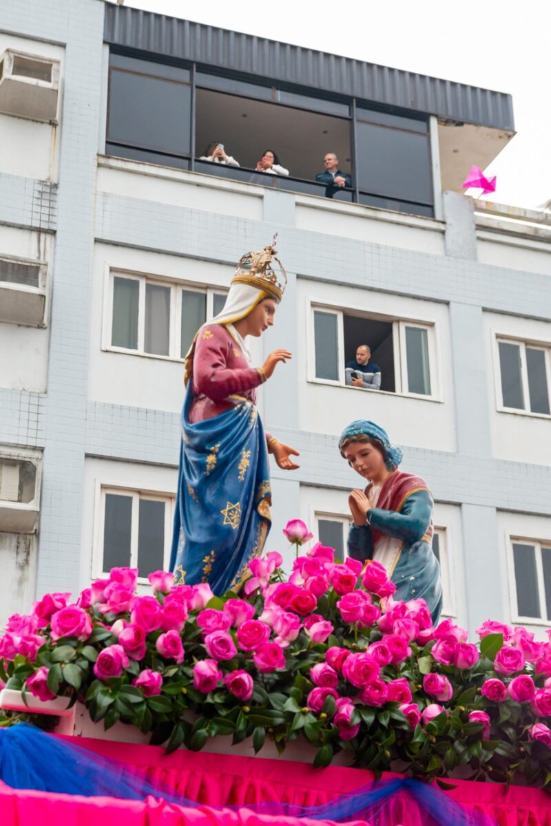 Santuário de Nossa Senhora de Caravaggio recebe milhares de devotos 4 Santuário de Nossa Senhora de Caravaggio recebe milhares de devotos