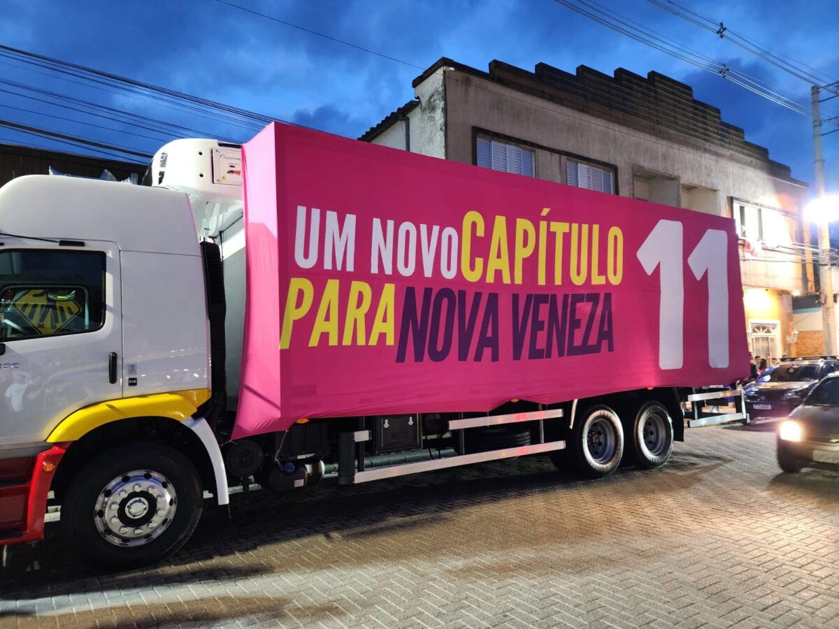 Em uma votação histórica, Ângela Ghislandi se torna a primeira prefeita de Nova Veneza 2 Em uma votação histórica, Ângela Ghislandi se torna a primeira prefeita de Nova Veneza