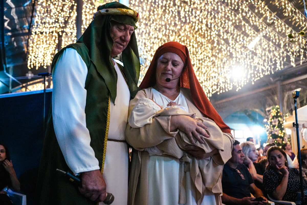 Coral São Marcos encanta na abertura do natal luz de Nova Veneza 1 Coral São Marcos encanta na abertura do natal luz de Nova Veneza