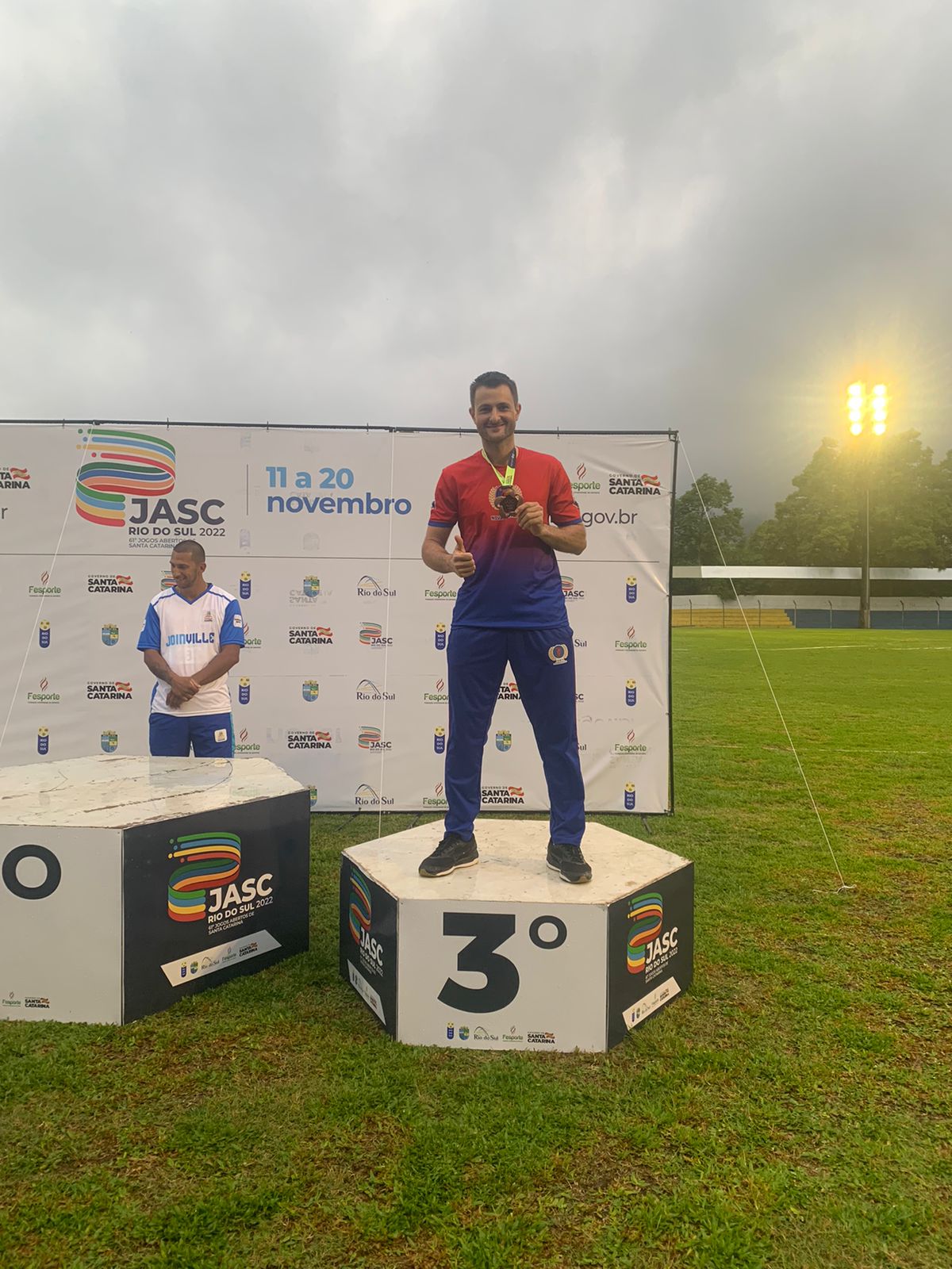 Atleta de Nova Veneza conquista medalha de bronze nos Jogos Abertos 1 Juliano Mondardo Dal Molin