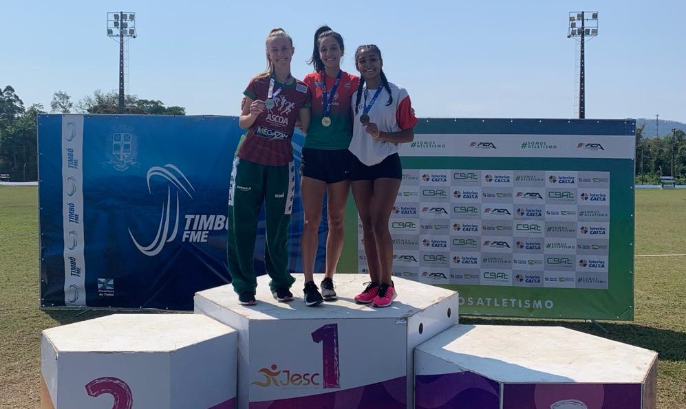 Larissa Lúcio é destaque no campeonato estadual de atletismo 3 Larissa Lúcio é destaque no campeonato estadual de atletismo