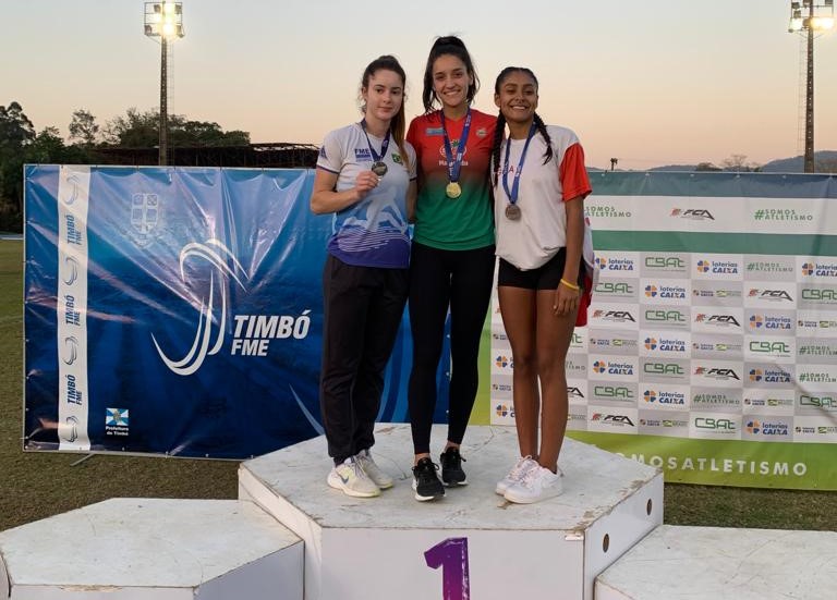 Larissa Lúcio é destaque no campeonato estadual de atletismo 2 Larissa Lúcio é destaque no campeonato estadual de atletismo