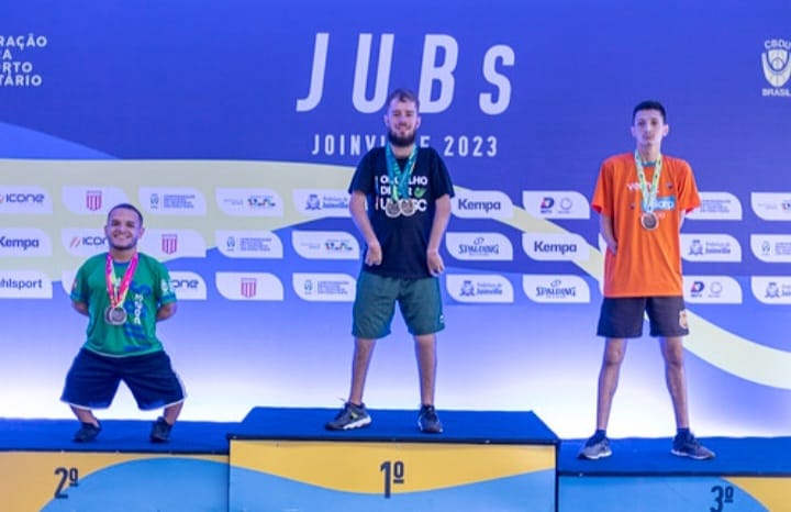 Três atletas da Unesc são indicados à premiação da Confederação Brasileira de Desporto Universitário 1 Três atletas da Unesc são indicados à premiação da Confederação Brasileira de Desporto Universitário