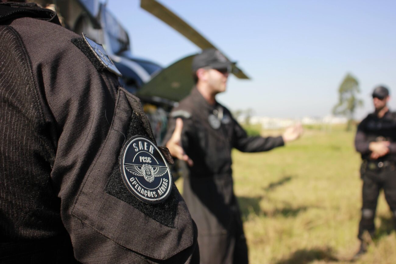Policiais Militares de Nova Veneza realizam treinamento com o SAER Sul 23 Policiais Militares de Nova Veneza realizam treinamento com o SAER Sul