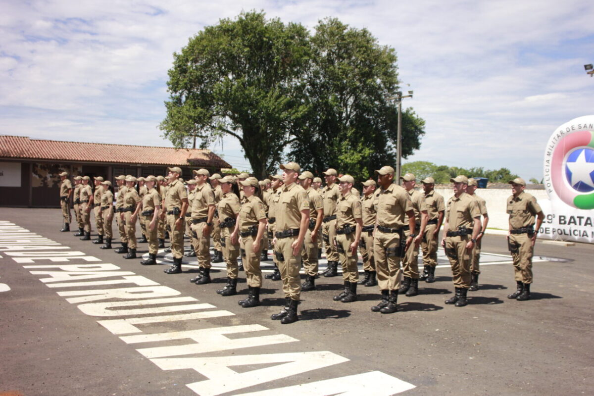Policiais Militares de Nova Veneza se formam em curso de radiopatrulhamento 6 Policiais Militares de Nova Veneza se formam em curso de radiopatrulhamento