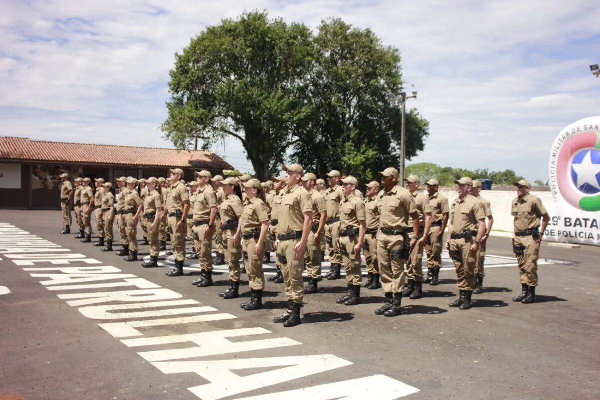 Policiais Militares de Nova Veneza se formam em curso de radiopatrulhamento
