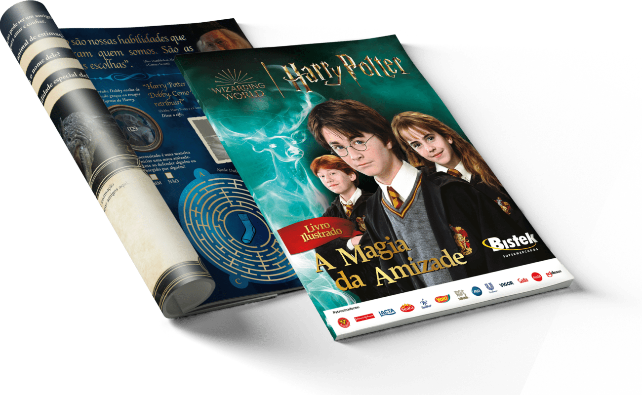 Aniversário do Bistek Supermercados traz o mundo mágico de Harry Potter™