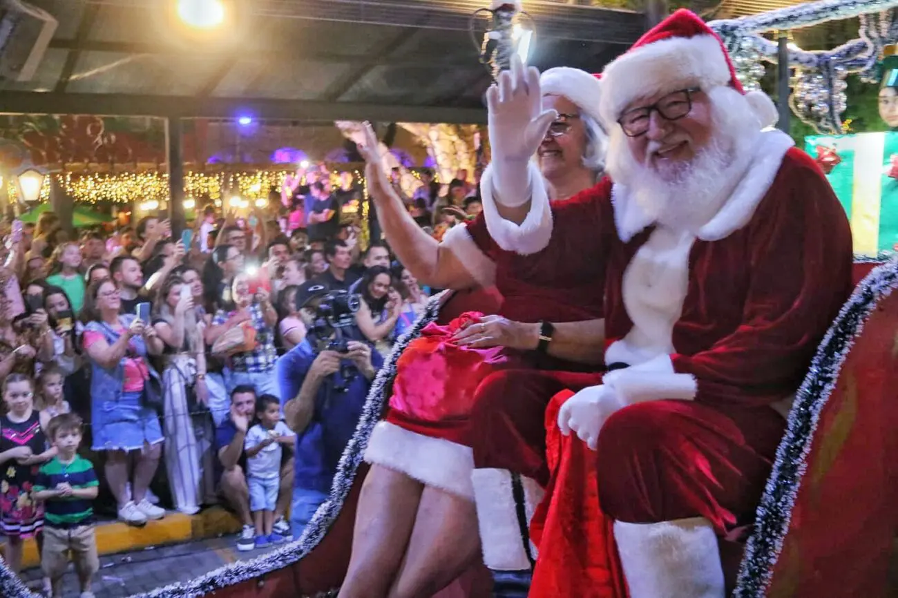 Final de semana com recital e desfile de natal em Nova Veneza