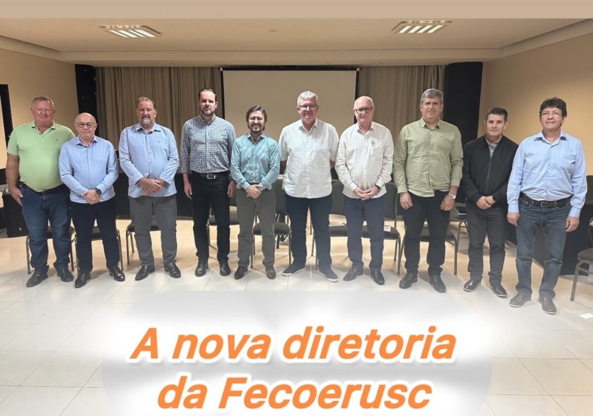 Presidente da Coopera Rogério Feller integra nova diretoria da Fecoerusc 1 Presidente da Coopera Rogério Feller integra nova diretoria da Fecoerusc