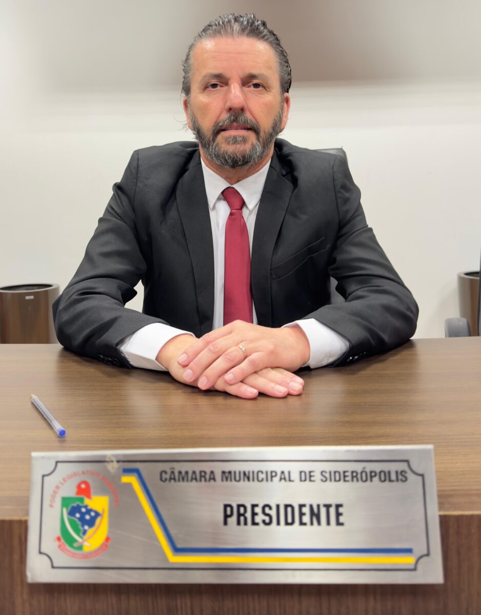 Pedro Valcir de Souza é eleito presidente da Câmara de Siderópolis 1 Pedro Valcir de Souza é eleito presidente da Câmara de Siderópolis