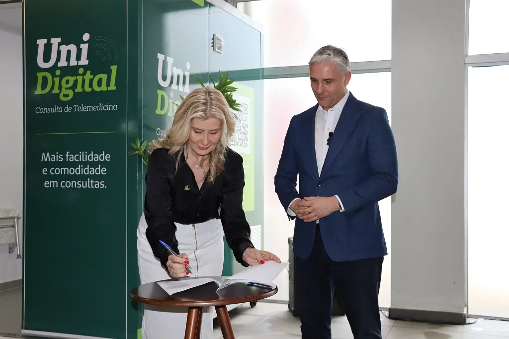 Unimed Criciúma inaugura, na Unesc, primeira cabine de telemedicina do Sul catarinense