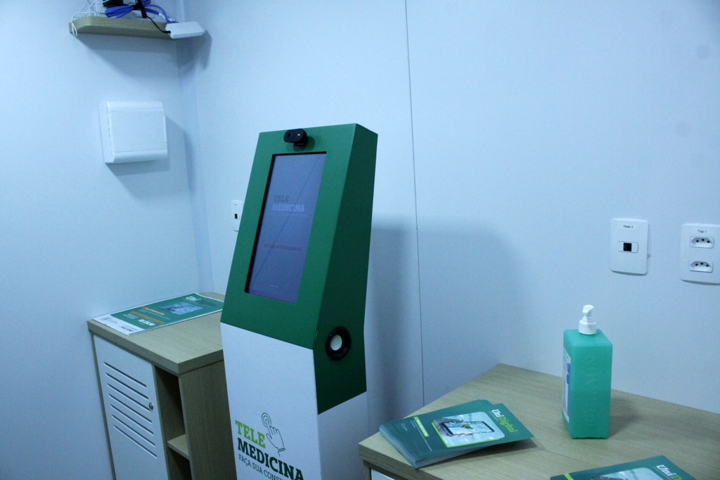 Unimed Criciúma inaugura, na Unesc, primeira cabine de telemedicina do Sul catarinense 6 Unimed Criciúma inaugura, na Unesc, primeira cabine de telemedicina do Sul catarinense