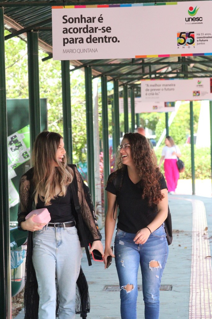 Mais de 15,5 mil estudantes retornam às salas de aula na Unesc com atrações especiais de recepção 4 Mais de 15,5 mil estudantes retornam às salas de aula na Unesc com atrações especiais de recepção