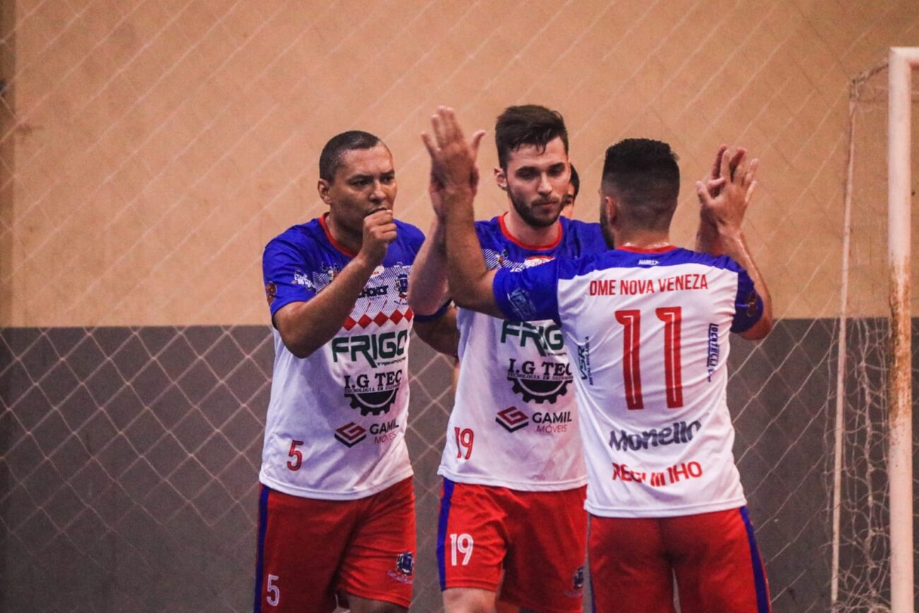 Nova Veneza Futsal inicia busca por vaga na final da LAC nesta sexta-feira 6 Nova Veneza Futsal inicia busca por vaga na final da LAC nesta sexta-feira