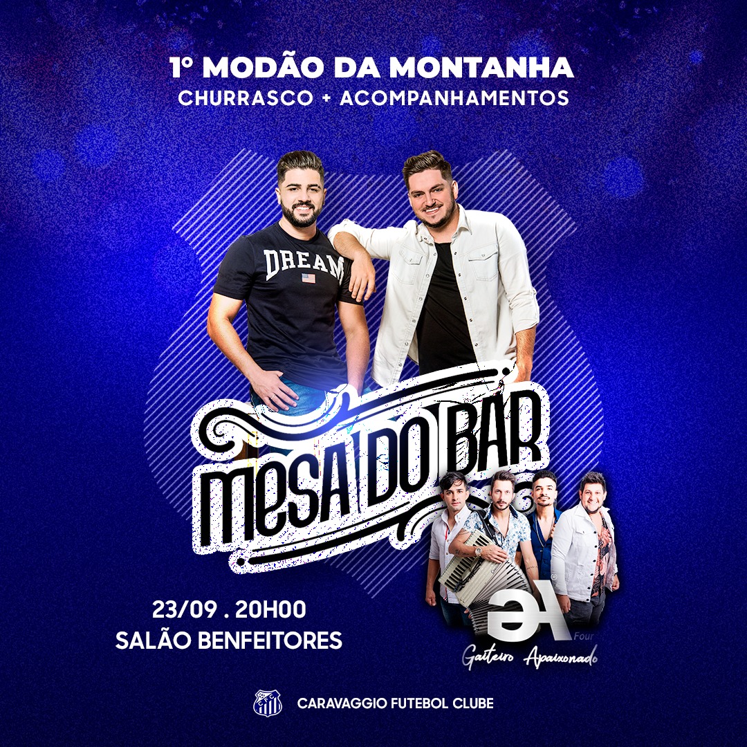 Caravaggio lança 1° Modão da Montanha 1 Caravaggio lança 1° Modão da Montanha