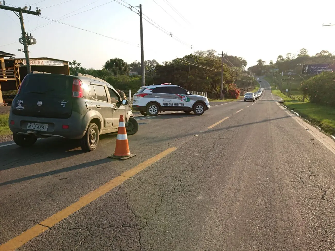 Sindicância irá apurar acidente com caminhão da prefeitura de Criciúma em Nova Veneza e Siderópolis