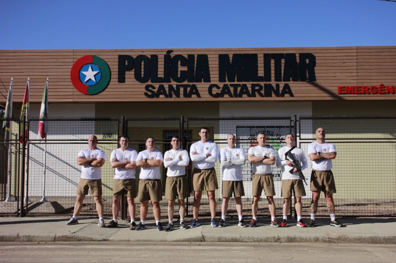 Polícia Militar de Nova Veneza passa por treinamento tático 3 Polícia Militar de Nova Veneza passa por treinamento tático