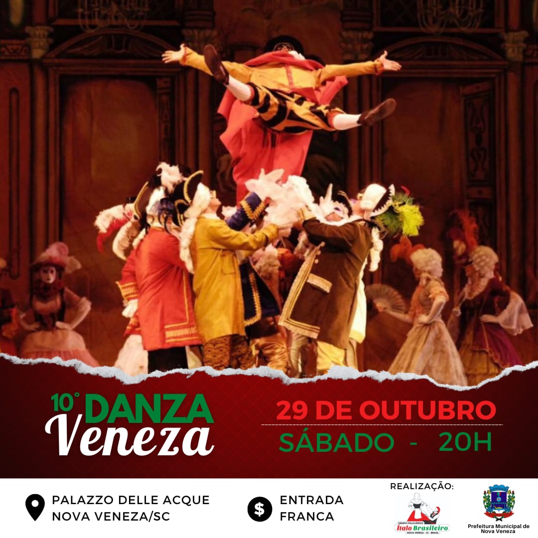 10° Danza Veneza acontece neste sábado em Nova Veneza 2 Danza Veneza
